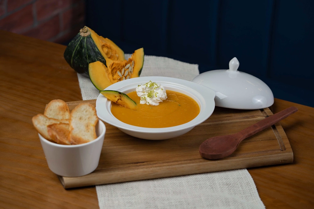 PUMPKIN CAPPUCCINO SOUP