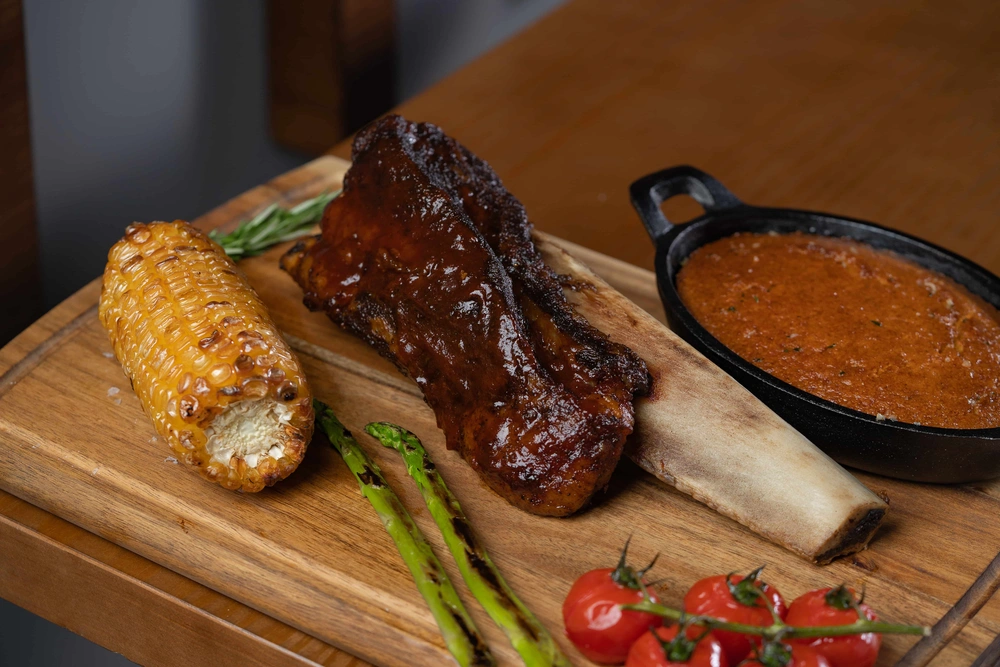 500G BACK RIBS WITH CORN BREAD