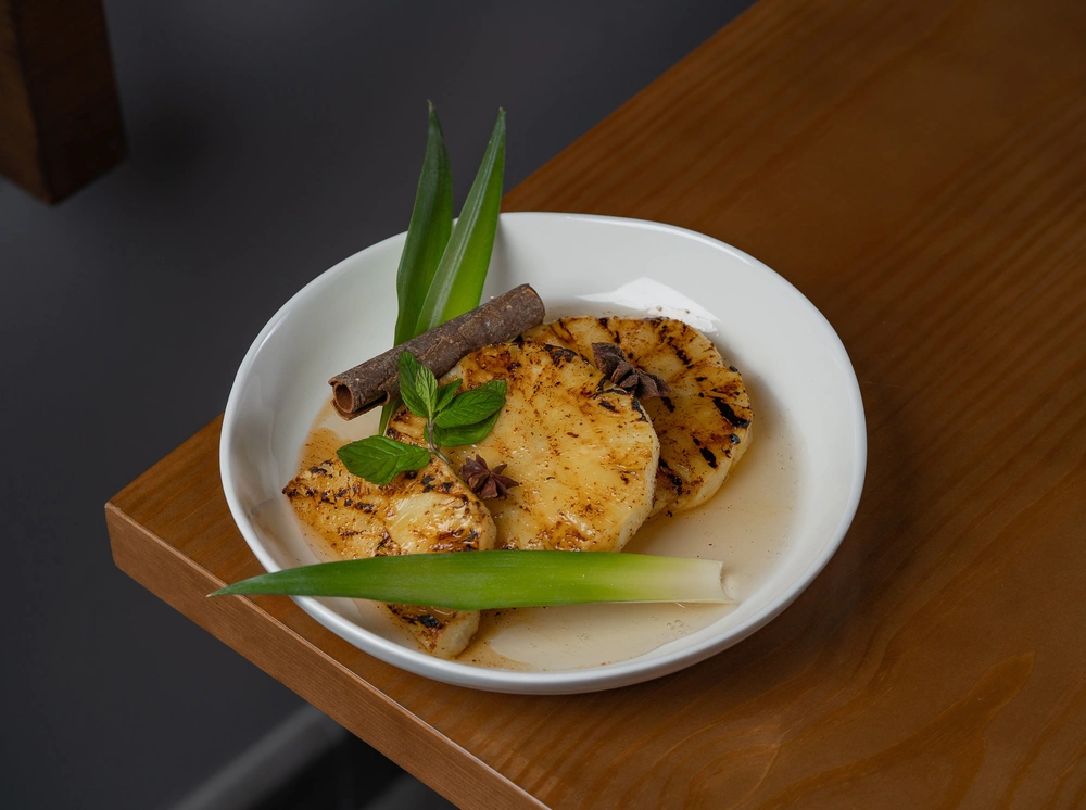 BARBECUED PINEAPPLE